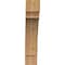 Ekena Millwork 6"W x 26"D x 30"H Merced Rough Sawn Knee Brace, Western Red Cedar BRC06X26X30MRC00RWR - alternate 3